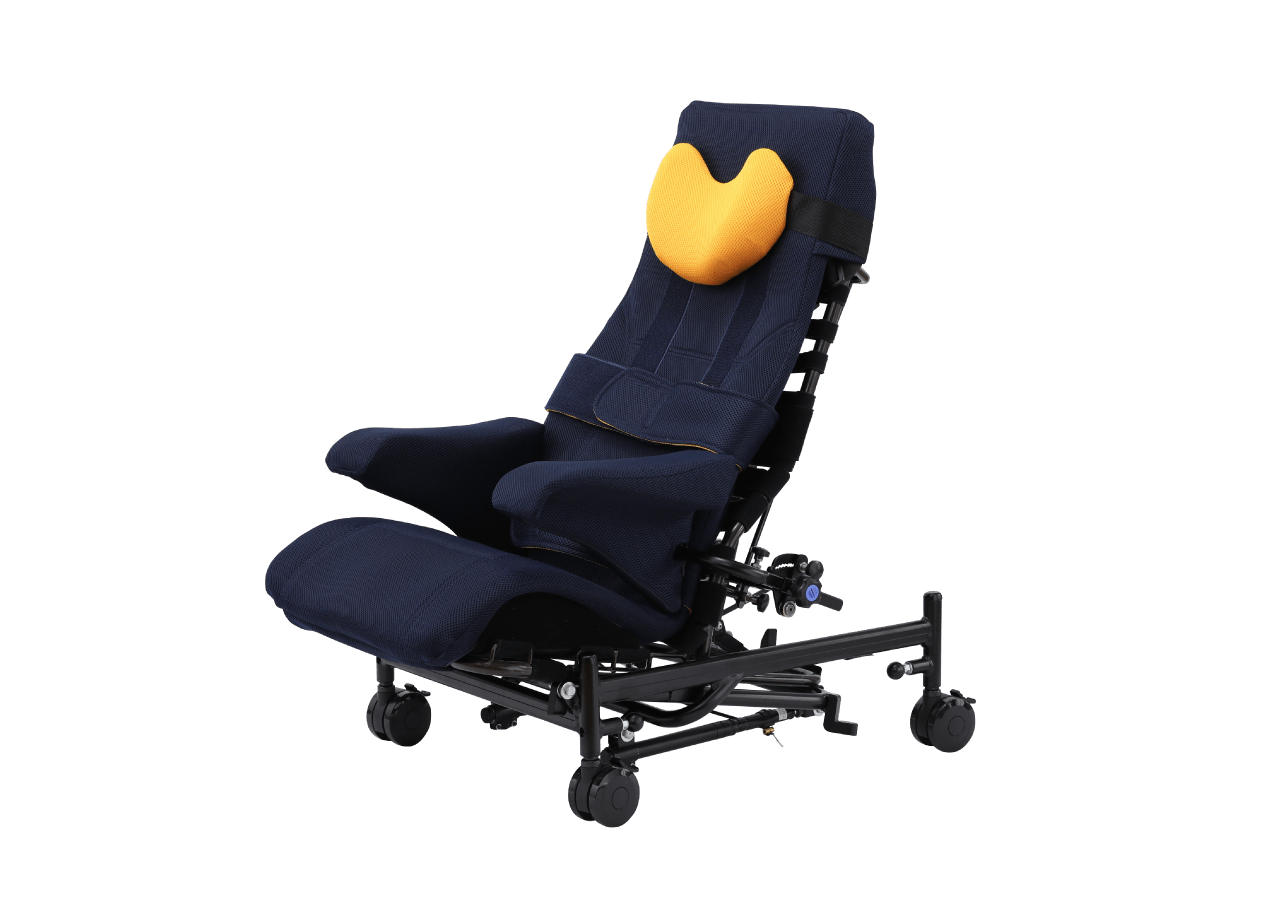 リクライニング付き座位保持椅子 カーシート 障害児 - チャイルドシート